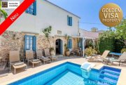 Plaka Kreta,Plaka, Apokoronas Villa 197m²Wfl. priv.Pool Haus kaufen